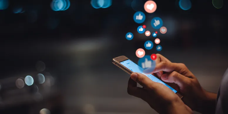 Social engagement on a smartphone